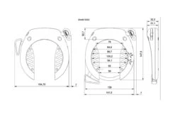 Antivol De Cadre Vélo à Clef Abus Shield 5650 NR 9 Antivol De Cadre Vélo à Clef Abus Shield 5650 NR -Équipement De Vélo antivol de cadre velo a clef abus shield 5650 nr 2