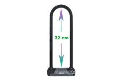 Antivol U SRA Abus CUH310HB 4 Antivol U SRA Abus CUH310HB -Équipement De Vélo antivol u sra abus cuh310hb 1