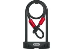 Antivol Vélo En U Abus Facilo 32/150 Avec Câble En Acier