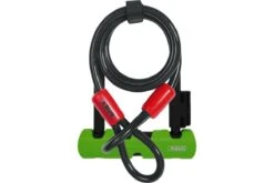 Antivol Vélo En U Abus Ultra Mini 410/150 Avec Câble En Acier