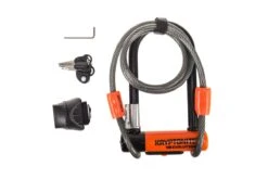 Antivol Vélo U Kryptonite Evolution Mini 7 Avec Câble KryptoFlex -Équipement De Vélo antivol velo u kryptonite evolution mini 7 avec cable kryptoflex 5