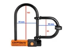Antivol Vélo U Kryptonite Messenger Mini Plus -Équipement De Vélo antivol velo u kryptonite messenger mini plus 2