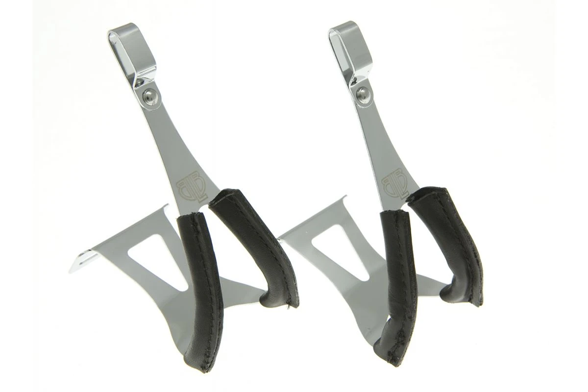 Cale-pieds En Acier Et Cuir BLB SBSG 3 Cale-pieds En Acier Et Cuir BLB SBSG