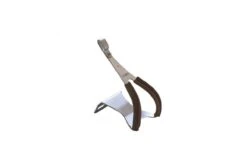 Cale-pieds En Acier Et Cuir MKS Toe Clip NJS