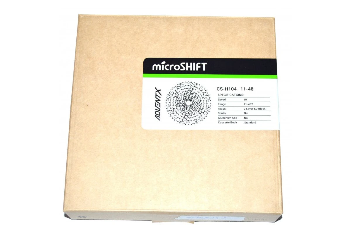 Cassette Microshift 10 Vitesses 11-48 Advent X Noir 4 Cassette Microshift 10 Vitesses 11-48 Advent X Noir – Image 2