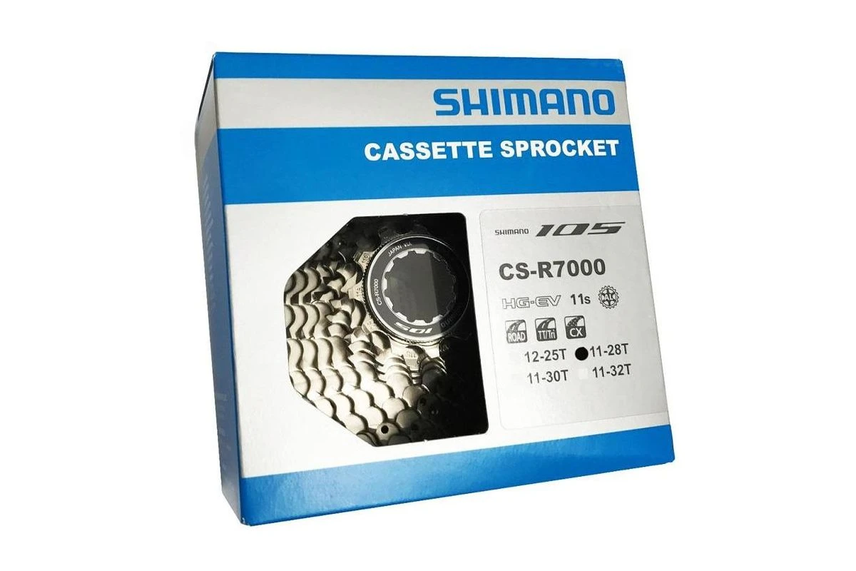 Cassette Shimano 105 CS-R7000 Pour Vélos 11 Vitesses 4 Cassette Shimano 105 CS-R7000 Pour Vélos 11 Vitesses – Image 2