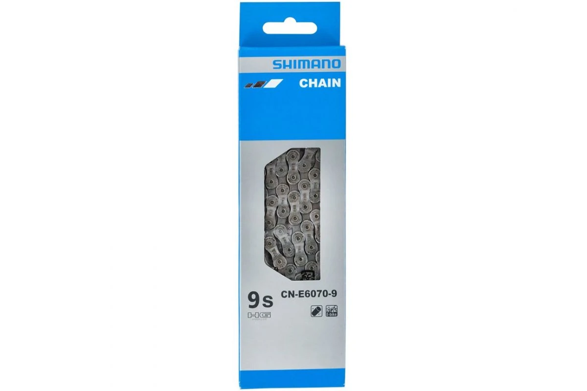 Chaîne Pour VAE 9 Vitesses Shimano CN-E6070 3 Chaîne Pour VAE 9 Vitesses Shimano CN-E6070