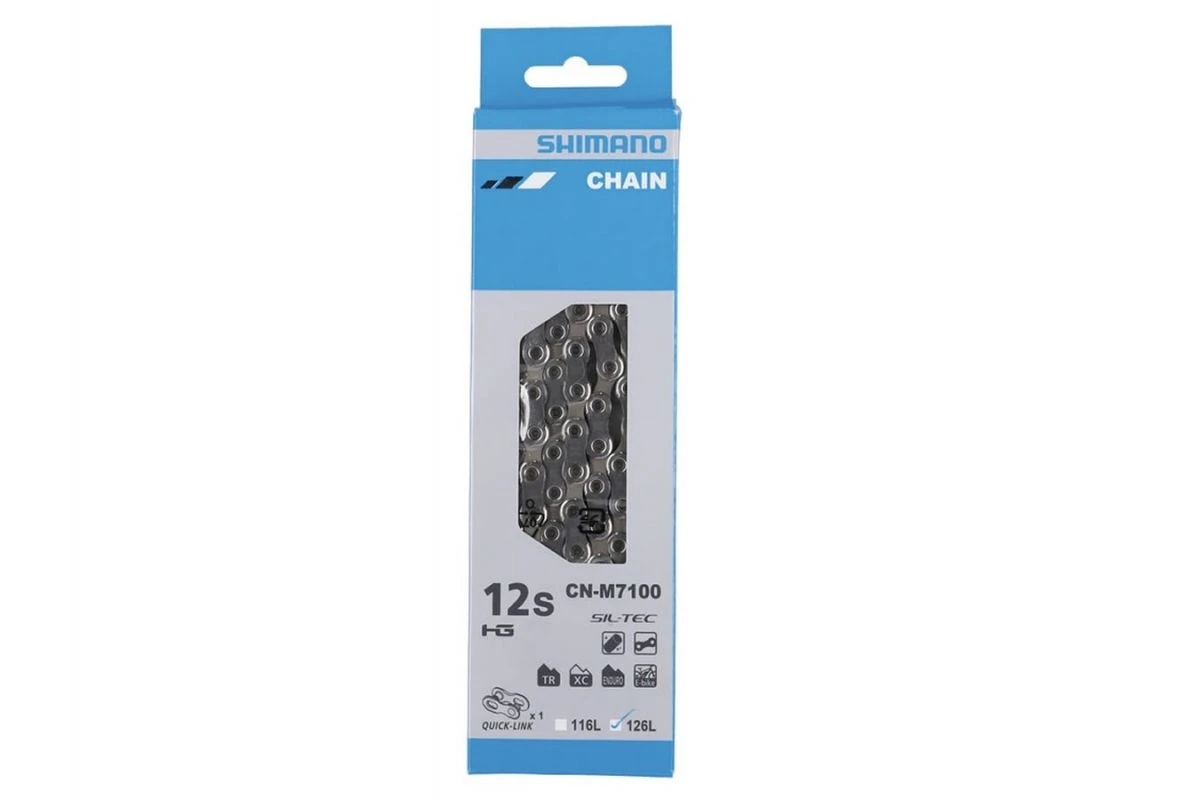 Chaîne Pour Vélos 12 Vitesses Shimano SLX CN-M7100 3 Chaîne Pour Vélos 12 Vitesses Shimano SLX CN-M7100