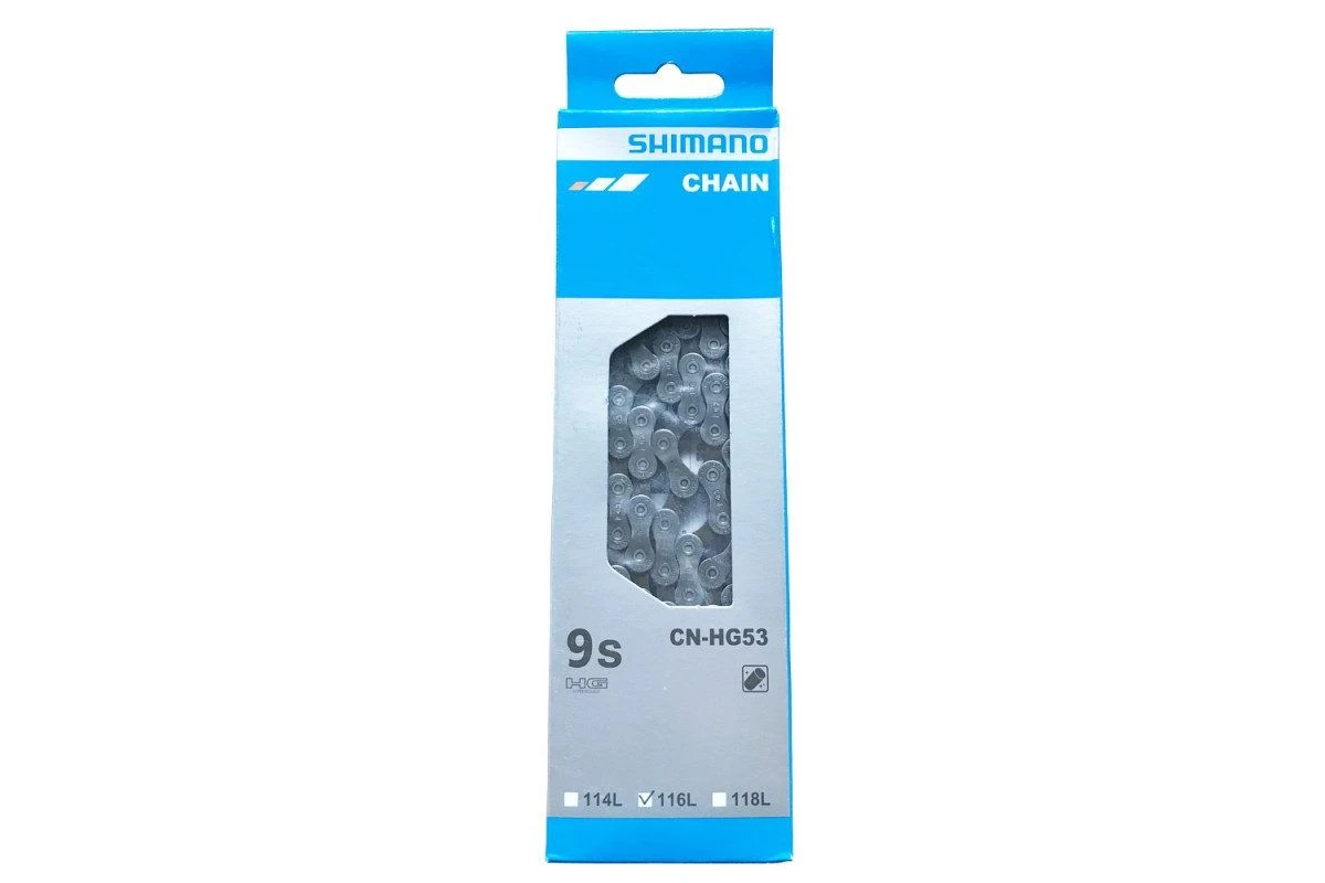 Chaîne Pour Vélos 9 Vitesses Shimano HG53 3 Chaîne Pour Vélos 9 Vitesses Shimano HG53