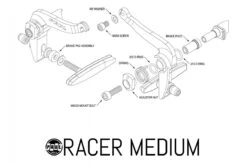 Étrier De Frein Paul Components Racer Medium -Équipement De Vélo etrier de frein paul components racer medium 2