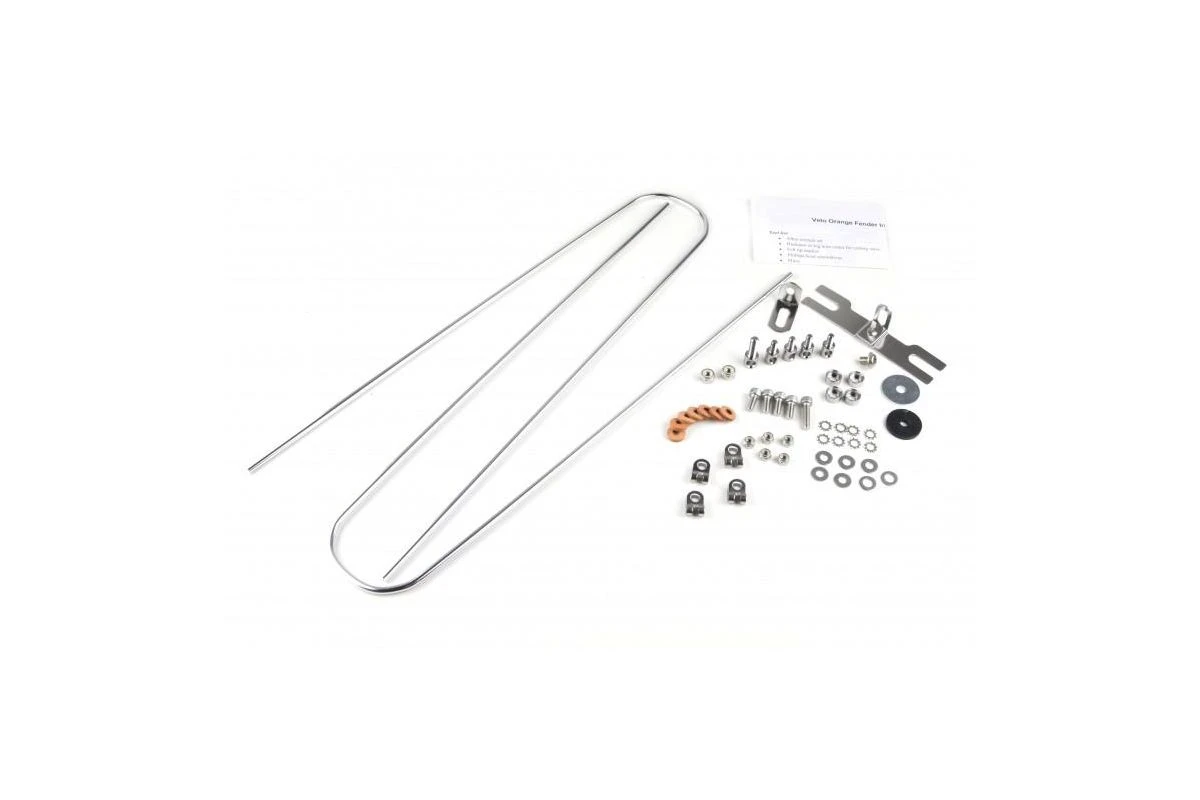 Garde-boues Vélo Orange Hammered (martelé) 4 Garde-boues Vélo Orange Hammered (martelé) – Image 2