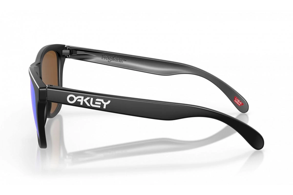 Lunettes De Soleil Oakley Frogskins - Matte Black 6 Lunettes De Soleil Oakley Frogskins - Matte Black – Image 4