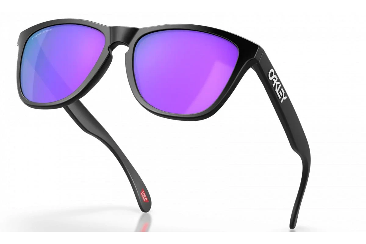 Lunettes De Soleil Oakley Frogskins - Matte Black 7 Lunettes De Soleil Oakley Frogskins - Matte Black – Image 5