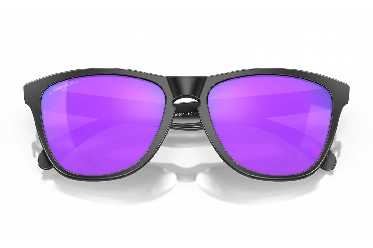 Lunettes De Soleil Oakley Frogskins - Matte Black 8 Lunettes De Soleil Oakley Frogskins - Matte Black – Image 6