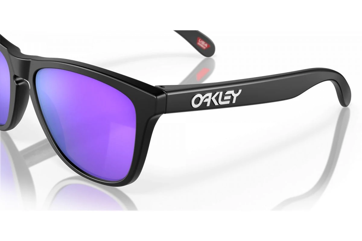 Lunettes De Soleil Oakley Frogskins - Matte Black 9 Lunettes De Soleil Oakley Frogskins - Matte Black – Image 7