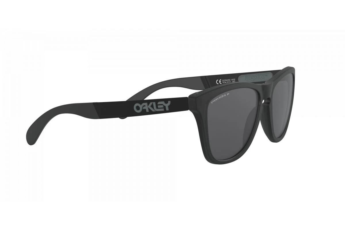 Lunettes De Soleil Oakley Frogskins Mix Polarisé - Matte Black/Ink 6 Lunettes De Soleil Oakley Frogskins Mix Polarisé - Matte Black/Ink – Image 4