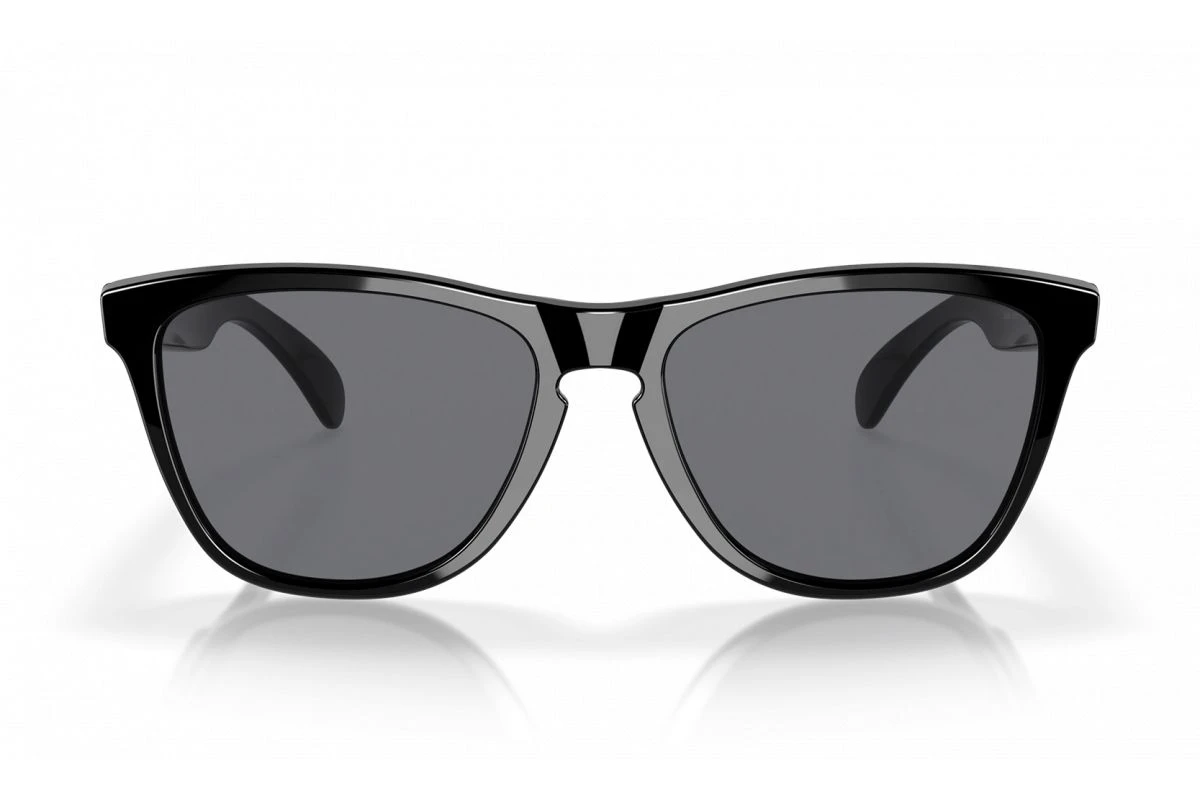 Lunettes De Soleil Oakley Frogskins - Polished Black HDO Grey 4 Lunettes De Soleil Oakley Frogskins - Polished Black HDO Grey – Image 2