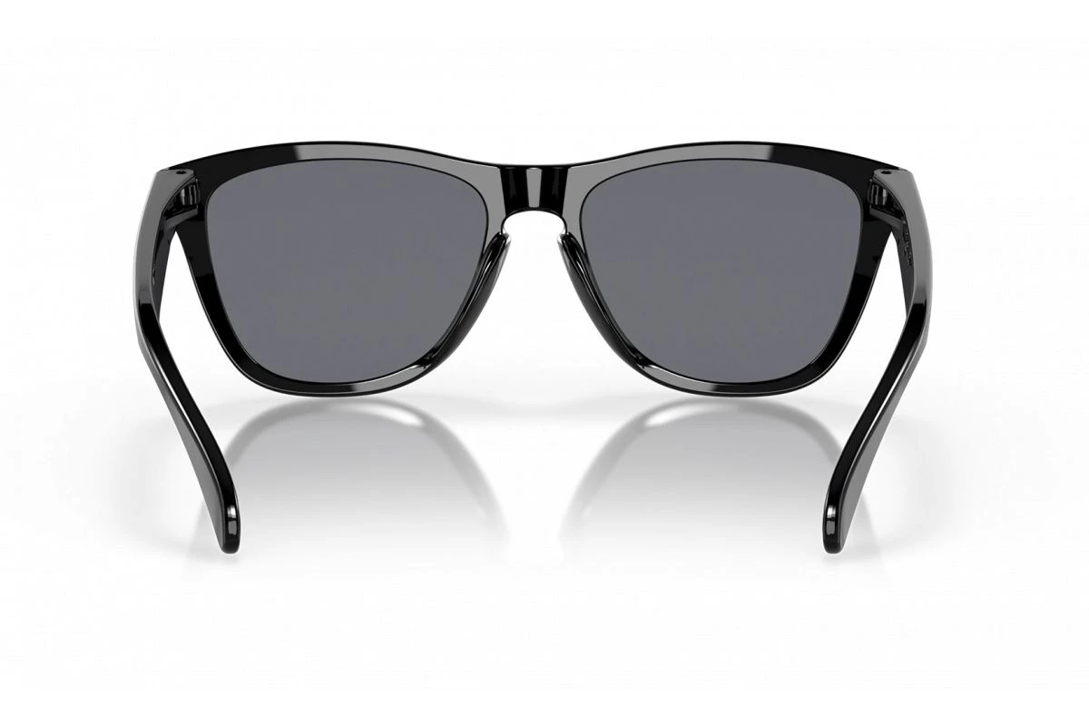 Lunettes De Soleil Oakley Frogskins - Polished Black HDO Grey 5 Lunettes De Soleil Oakley Frogskins - Polished Black HDO Grey – Image 3