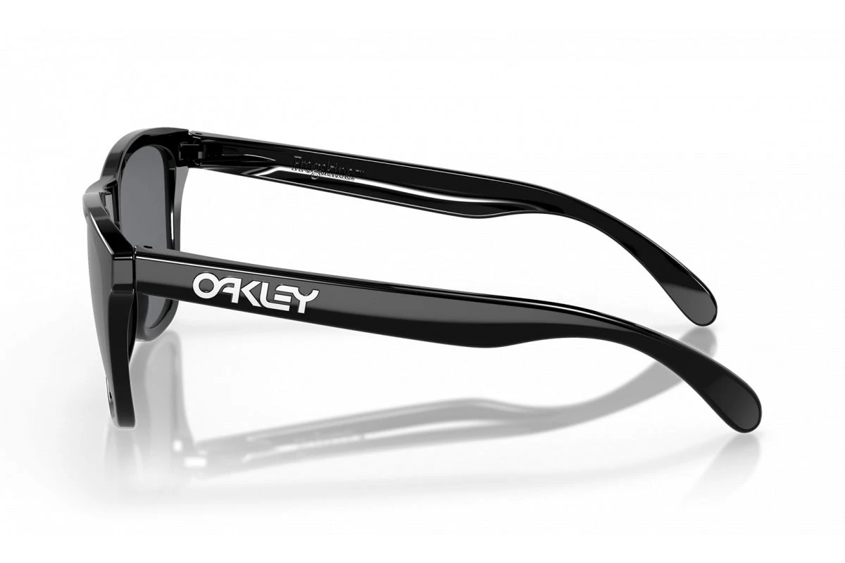 Lunettes De Soleil Oakley Frogskins - Polished Black HDO Grey 6 Lunettes De Soleil Oakley Frogskins - Polished Black HDO Grey – Image 4