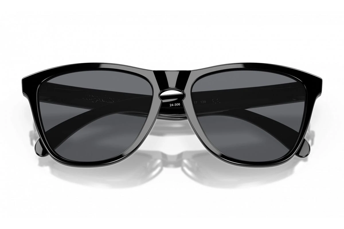 Lunettes De Soleil Oakley Frogskins - Polished Black HDO Grey 9 Lunettes De Soleil Oakley Frogskins - Polished Black HDO Grey – Image 7