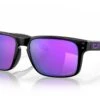 Lunettes De Soleil Oakley Holbrook - Matte Black / Violet 2 Lunettes De Soleil Oakley Holbrook - Matte Black / Violet -Équipement De Vélo lunettes de soleil oakley holbrook matte black violet