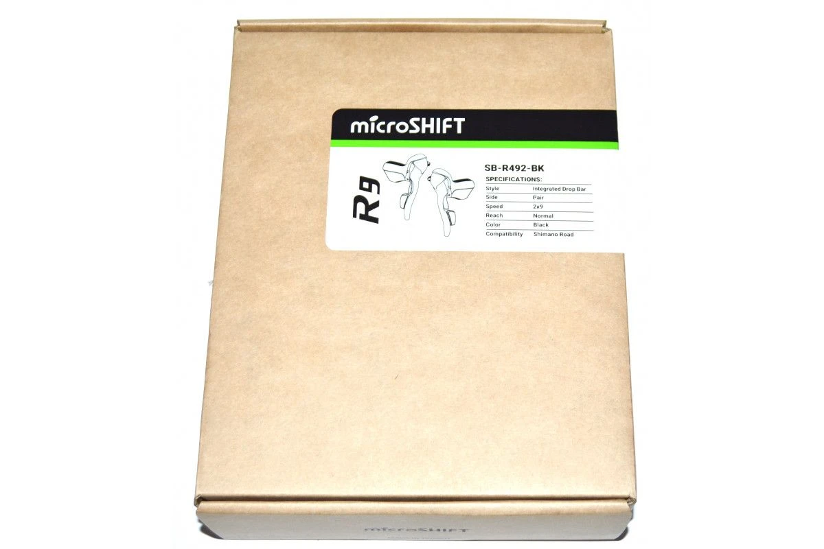 Paire De Manettes Route Microshift 2x9 R9 6 Paire De Manettes Route Microshift 2x9 R9 – Image 4