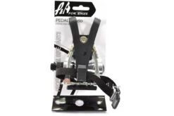 Paire De Pédales Route P&A Avec Cage Et Sangles -Équipement De Vélo paire de pedales route pa avec cage et sangles 3