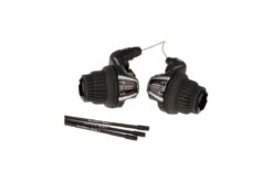 Paire De Poignées Tournantes Revoshift Shimano RS35 3 X 6 Vitesses