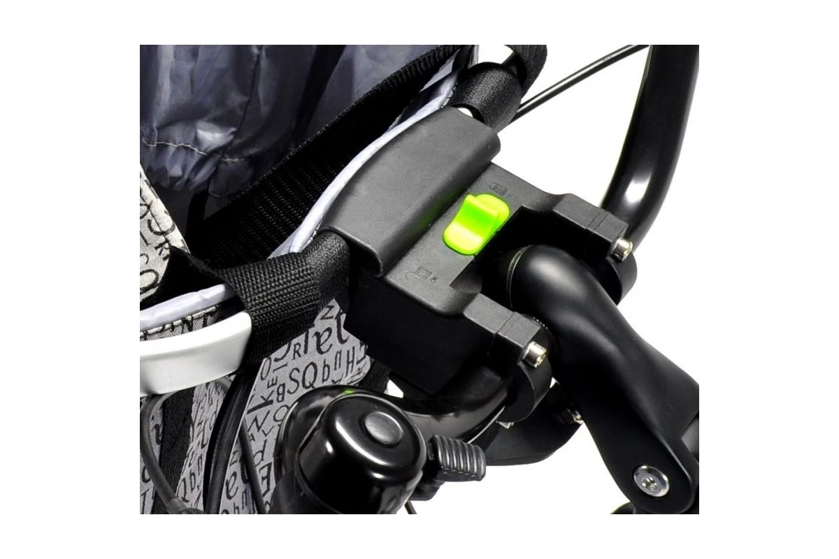 Panier Avant Amovible Textile P&A Gris/Noir 4 Panier Avant Amovible Textile P&A Gris/Noir – Image 2