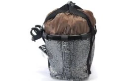 Panier Avant Amovible Textile P&A Gris/Noir 12 Panier Avant Amovible Textile P&A Gris/Noir -Équipement De Vélo panier avant amovible textile pa gris noir 4