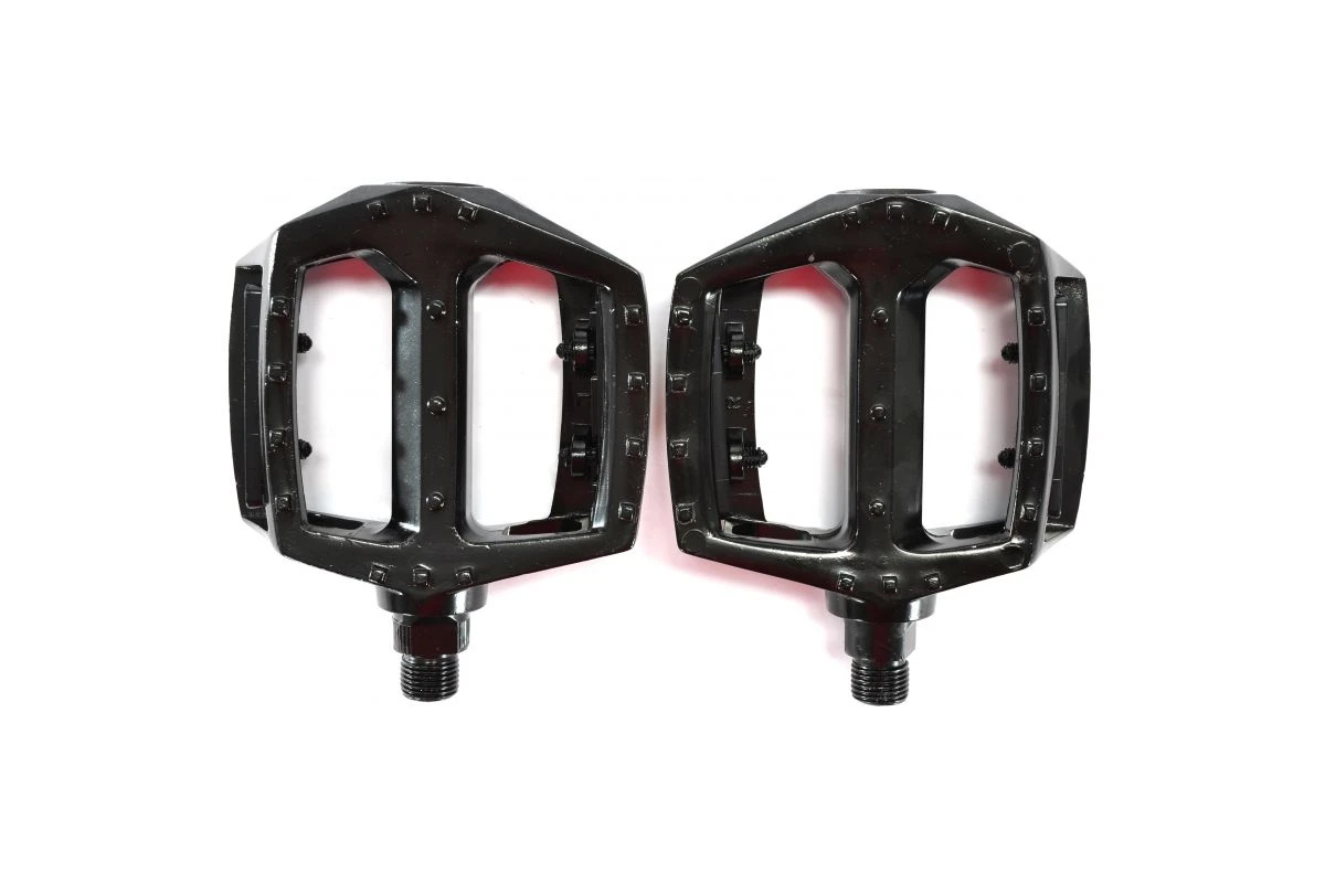 Pédales P&A VTT / BMX Alu Noir 5 Pédales P&A VTT / BMX Alu Noir – Image 3