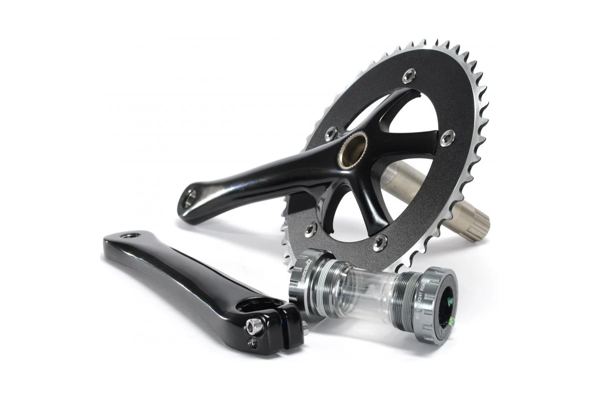 Pédalier Fixie / Singlespeed P&A Axe Traversant 3 Pédalier Fixie / Singlespeed P&A Axe Traversant