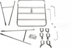 Porte-bagages Avant Pelago Large Commuter Inox 9 Porte-bagages Avant Pelago Large Commuter Inox -Équipement De Vélo porte bagages avant pelago large commuter inox 2