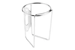 Porte Bidon Inox Vélo Orange Retro Cage