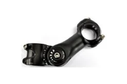 Potence Aluminium Noir Réglable P&A Pour Cintre 31,8 Mm -Équipement De Vélo potence aluminium noir reglable pa pour cintre 318 mm 2