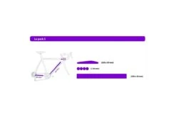 Protection De Cadre Brillante Clear Protect -Équipement De Vélo protection de cadre brillante clear protect 2