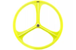 Roue à Bâtons 3 Spoke Jaune Fluo