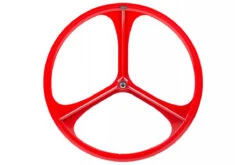 Roue à Bâtons 3 Spoke Rouge