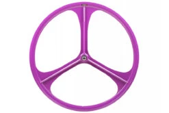 Roue à Bâtons 3 Spoke Violette