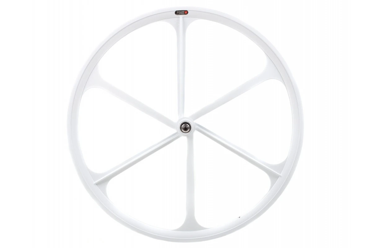 Roue à Bâtons 6 Spoke Blanche 3 Roue à Bâtons 6 Spoke Blanche