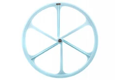 Roue à Bâtons 6 Spoke Bleue Ciel