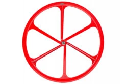 Roue à Bâtons 6 Spoke Rouge