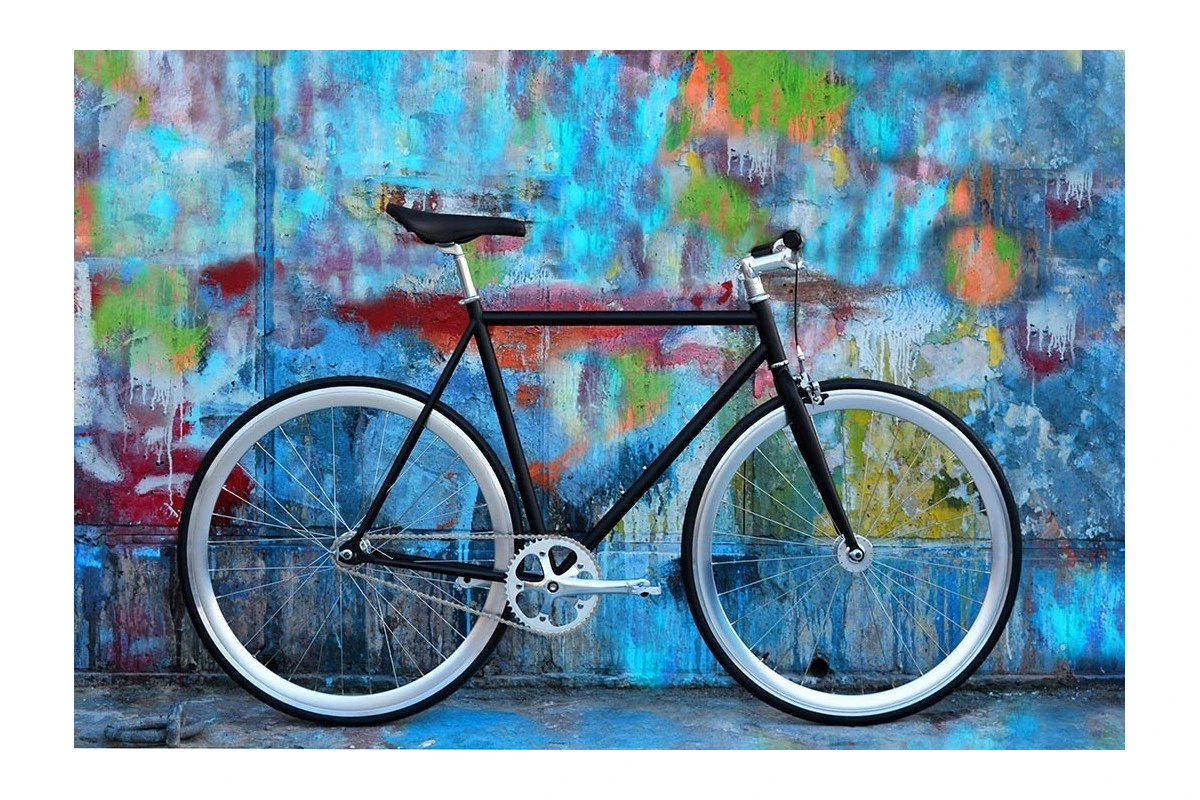 Roues Fixie / Singlespeed BeastyBike X Infiné Cycles B40 Argent 6 Roues Fixie / Singlespeed BeastyBike X Infiné Cycles B40 Argent – Image 4