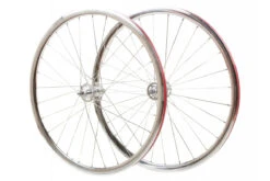 Roues Fixie / Singlespeed Novatec Argent