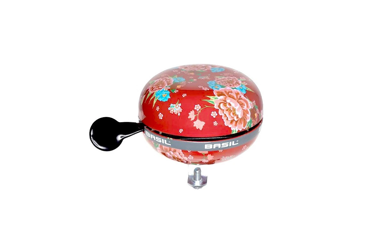 Sonnette Basil Bloom 80 Mm Rouge 3 Sonnette Basil Bloom 80 Mm Rouge