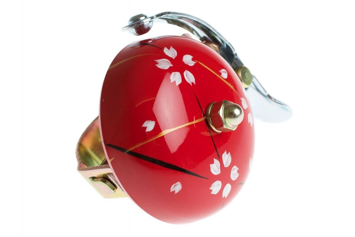 Sonnette Vélo Japonaise Crane Peinte à La Main 3 Sonnette Vélo Japonaise Crane Peinte à La Main