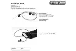 Tube D'Hydratation Ortlieb 18 Tube D'Hydratation Ortlieb -Équipement De Vélo tube d hydratation ortlieb 7