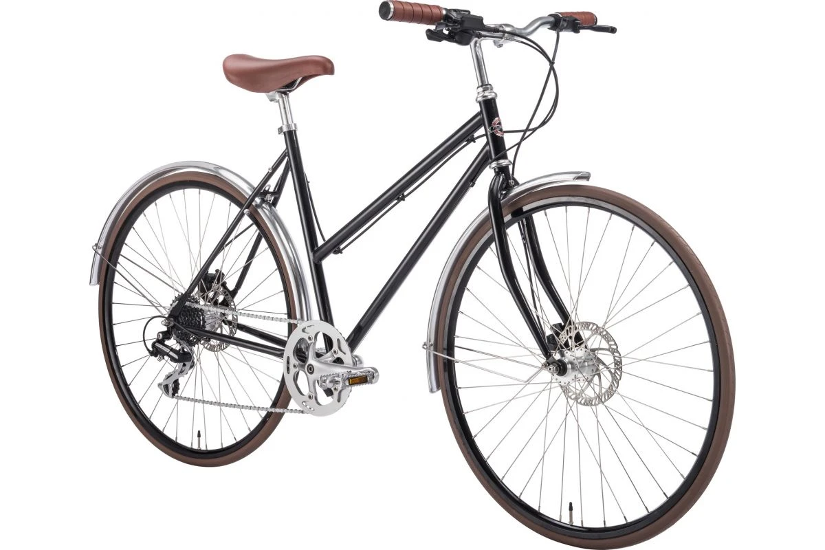 Vélo Femme Stalhasten Effekt 8 SPD Black 6 Vélo Femme Stalhasten Effekt 8 SPD Black – Image 4