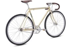 Vélo Fixie Singlespeed Fuji Feather - Ivory - 2022 -Équipement De Vélo velo fixie singlespeed fuji feather ivory 2022 2