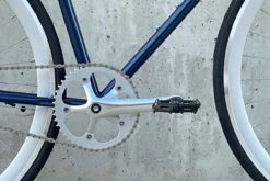 Vélo Fixie / Singlespeed InFiné Cycles - Bleu Nuit -Équipement De Vélo velo fixie singlespeed infine cycles bleu nuit 3